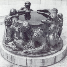 "Fonte della Vita" / "Izvor zivota" 1905 , bronzo/bronca
